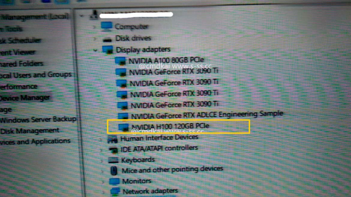 NVIDIA H100 120GB Grafik Kartı