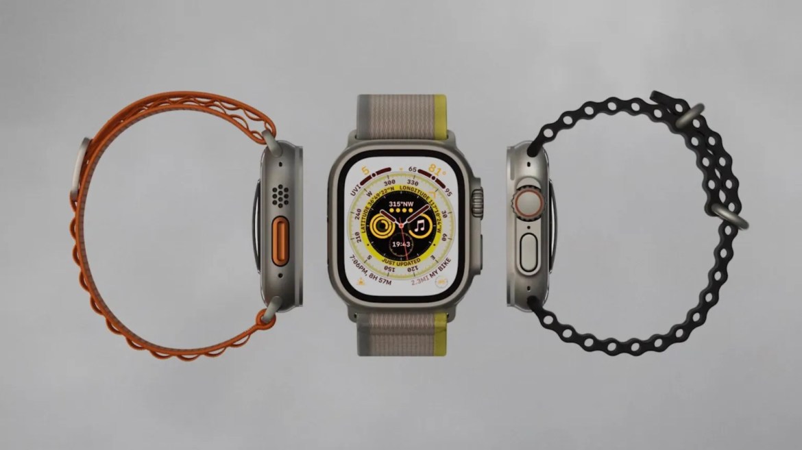 Apple Watch Ultra kasasını açın