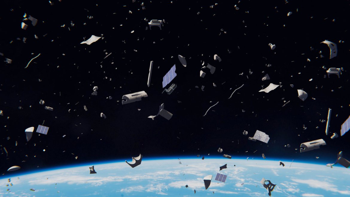 Uzay çöpünün Dünya'ya atıldığı anlar paylaşıldı