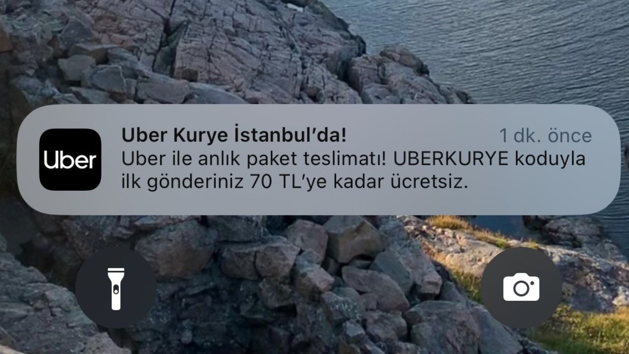 Uber Kurye Hizmeti İstanbul'da Başladı!