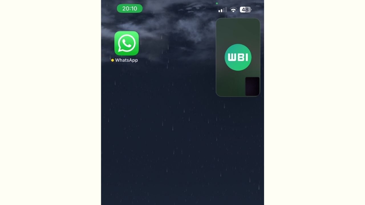 Resim içinde resim özelliği WhatsApp iOS'a geliyor.