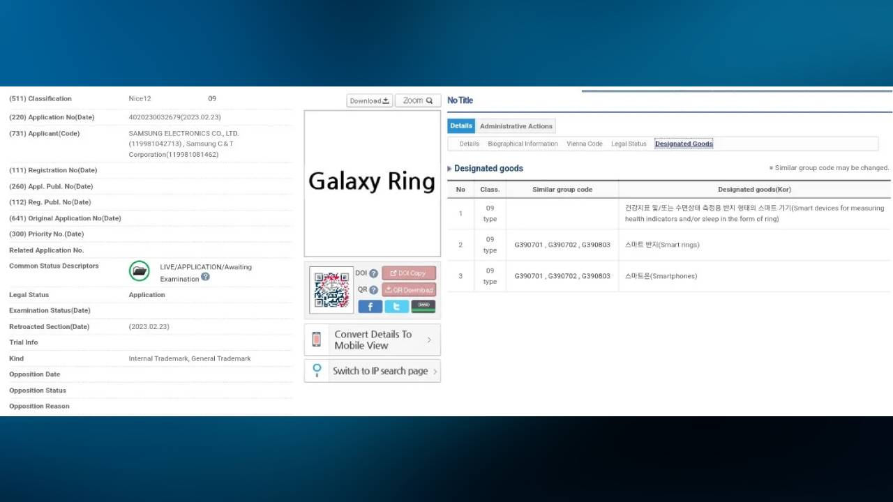 Samsung Galaksi yüzüğü