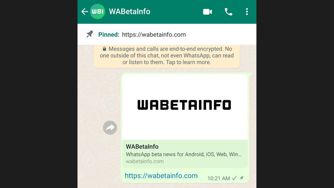 WhatsApp, mesajları sabitleme özelliğine kavuştu!  (android)